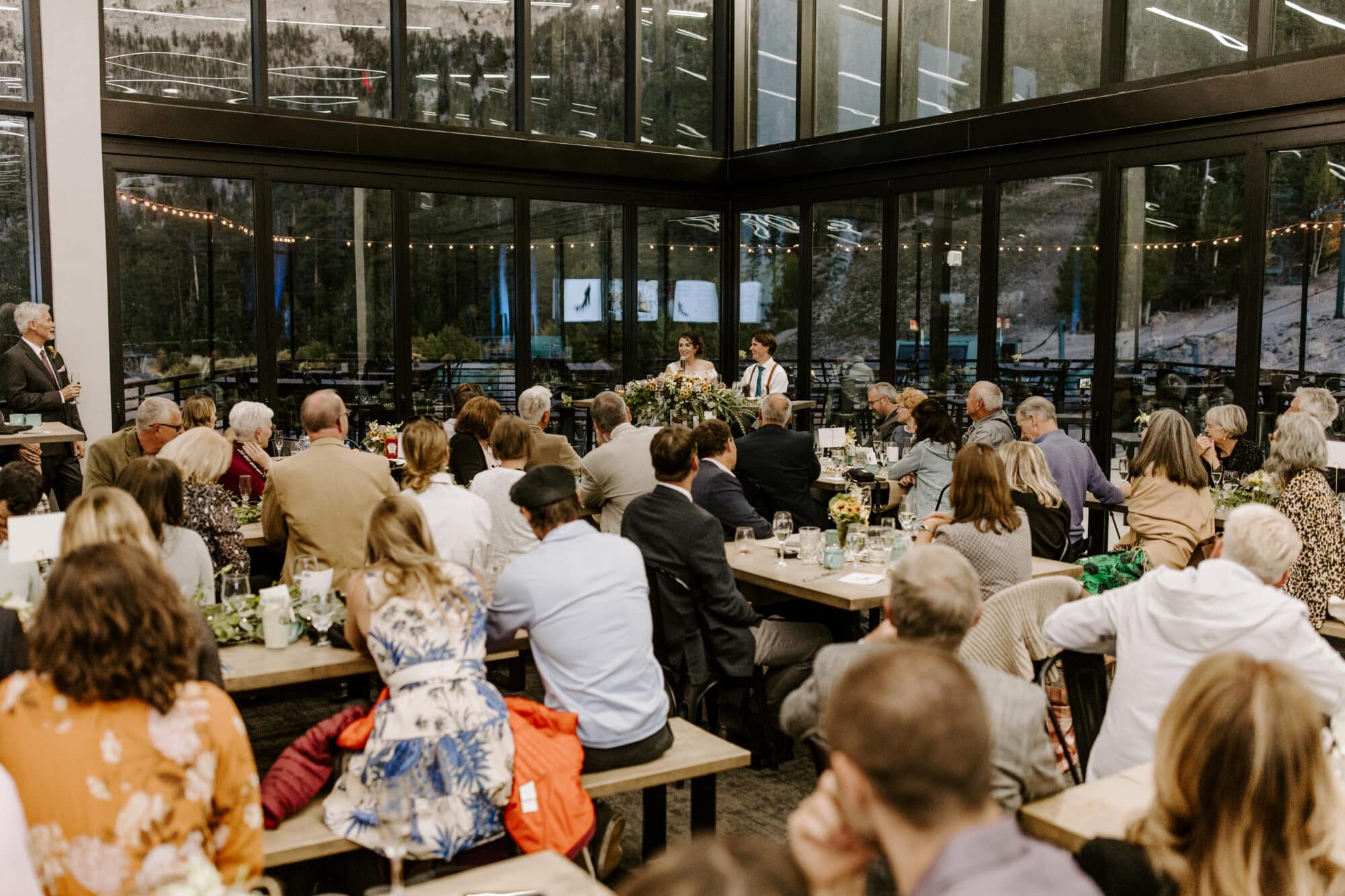 Bristlecone Bar as a wedding reception space