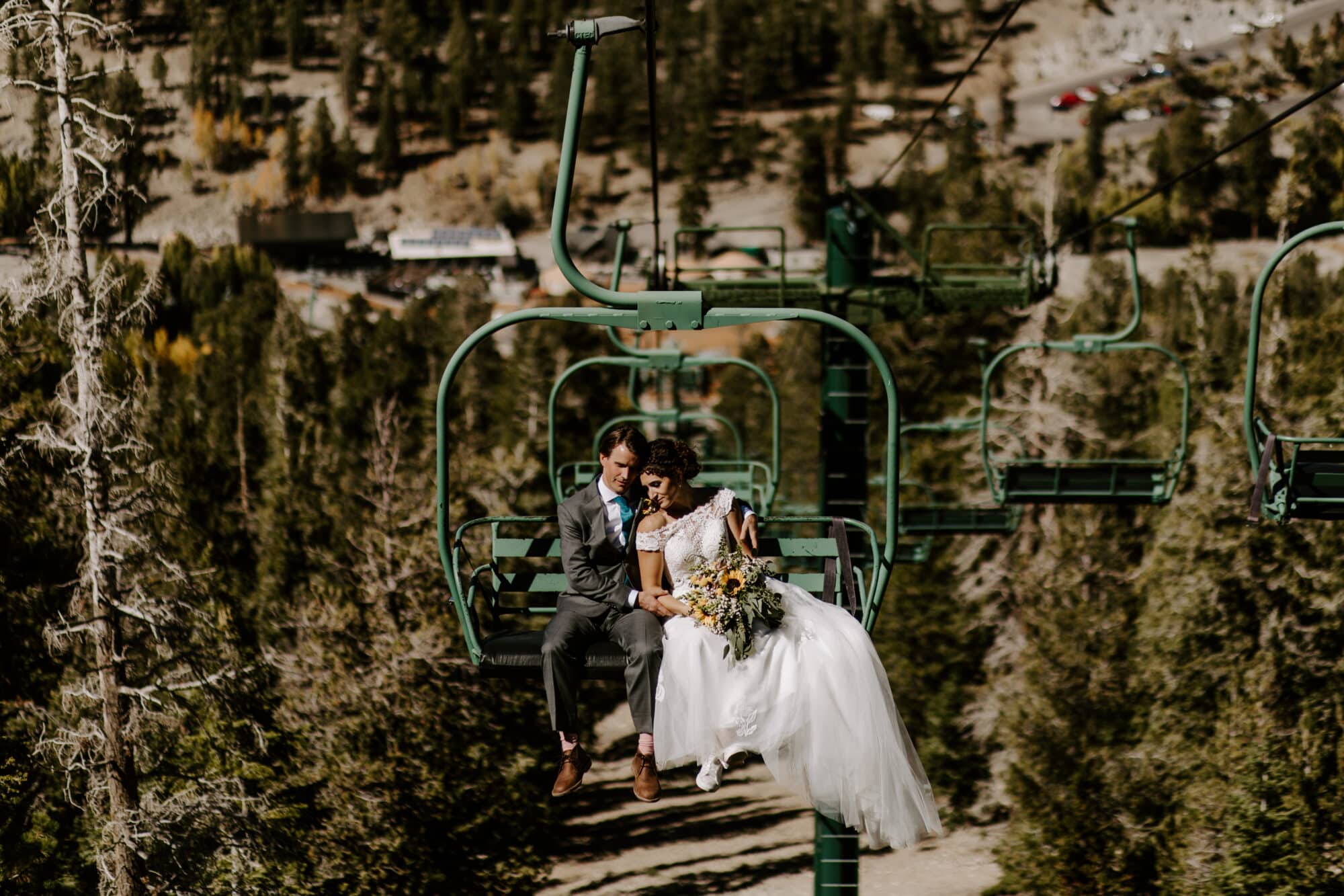 Wedding Couple at Lee Canyon