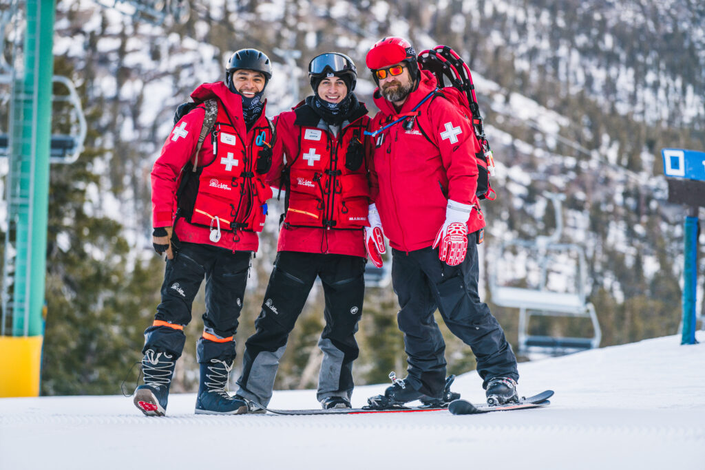 Winter mountain safety with the help of patrol