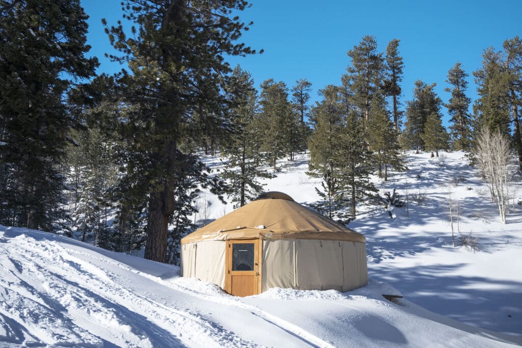 Snow Cabana Exterior shot